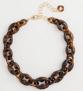 Chicos Tortoise Mariner Necklace