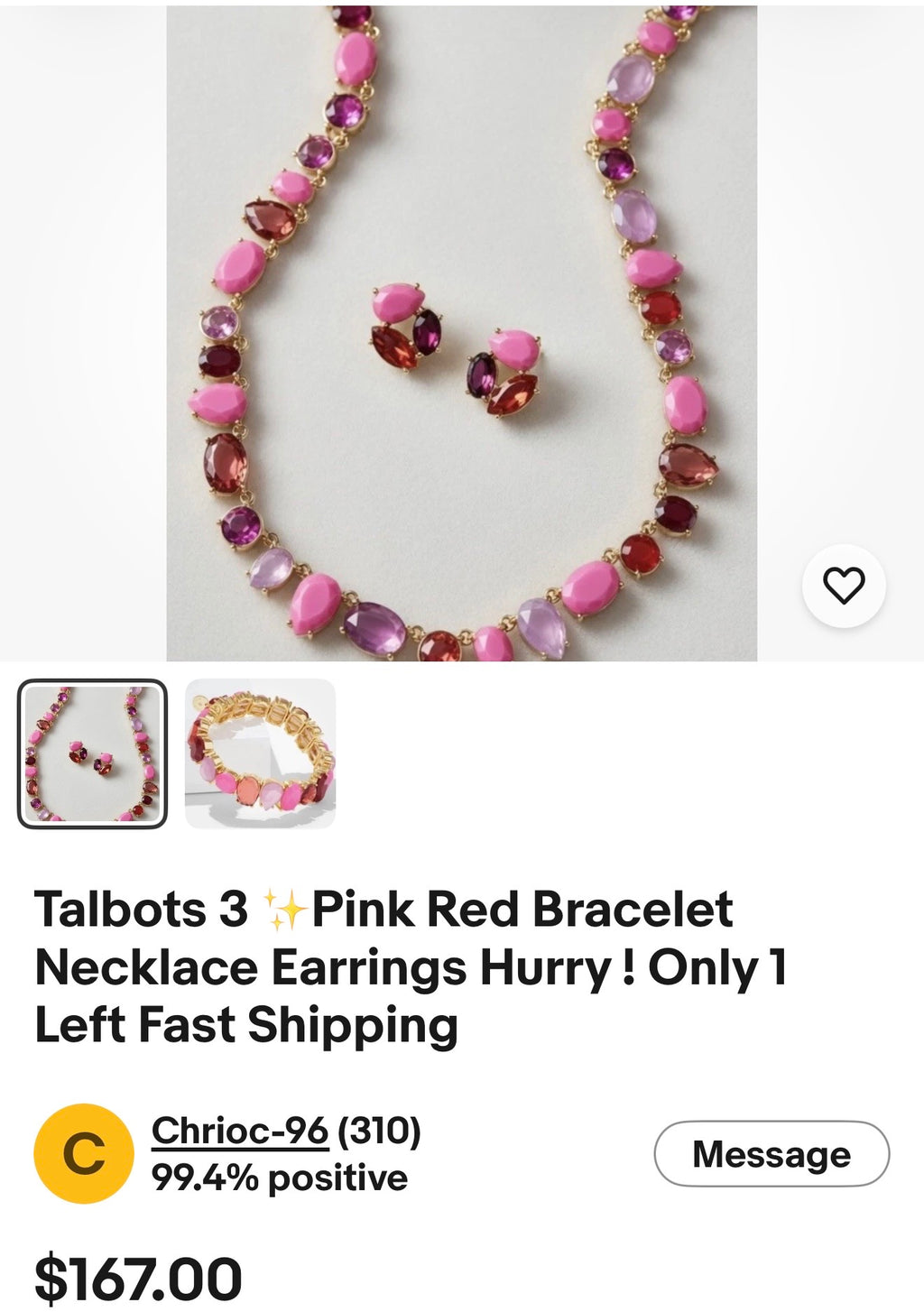 Talbots Ocean Dept Necklace Sets